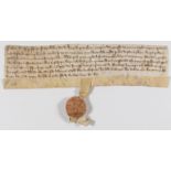 Kent, Little Chart.- Receipt by William le King to Stephen de Stone for land sold in Little Chart, …