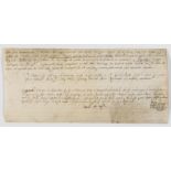 Disturbance in Westminster.- Neile (Richard, as Bishop of Rochester) Document requiring William …