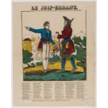 France.- Dembour et Gangel (Metz-based publishers of popular prints, 1840s-1850s) Le Juif-errant …