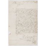 Dutch East Indies [Indonesia].- Price (Sam) Autograph Letter signed to "Much Honourd", John & Mary …
