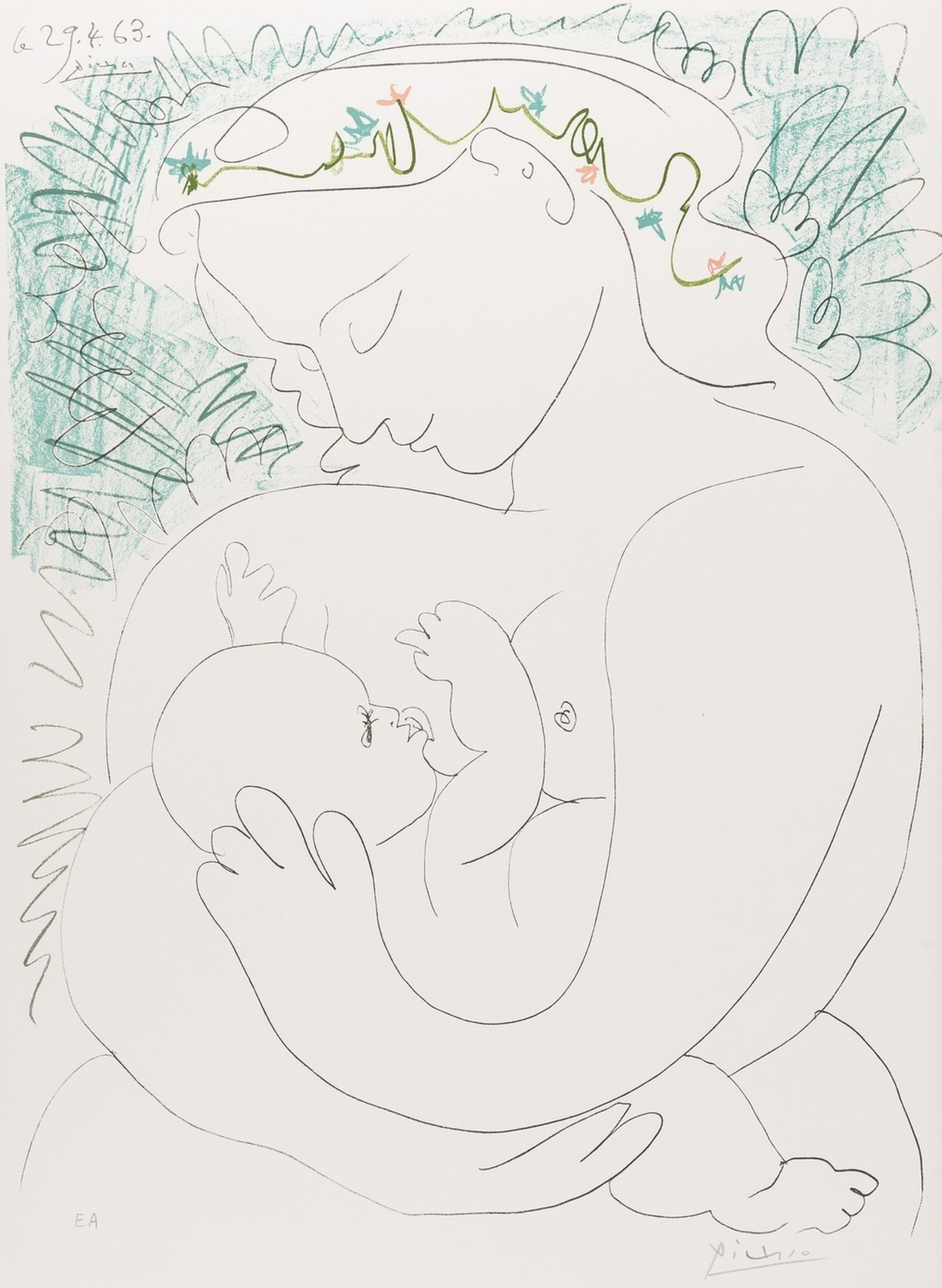 Pablo Picasso (1881-1973) (after) Grande Maternité