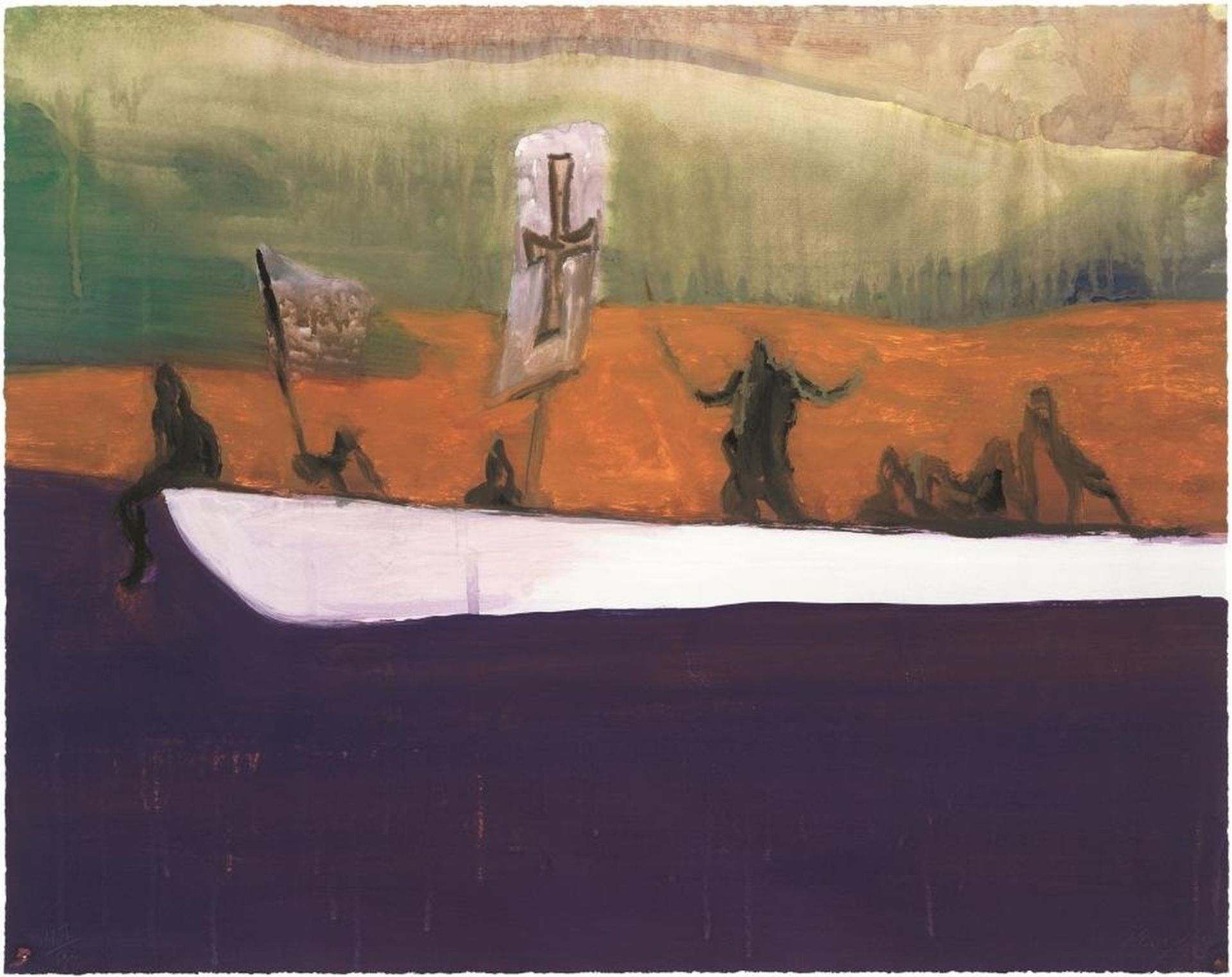 Peter Doig (b.1959) Untitled (Canoe)