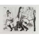Pablo Picasso (1881-1973) Degas paie et s,en va filles ne sont pas tendre (Bloch 1988)