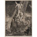 Rembrandt van Rijn (1606-1669) The Descent from the Cross: Second Plate