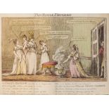 Hague (Thomas) The Royal Urinead, folding hand-coloured etched frontispiece by Isaac Cruikshank, …