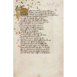 Manuscript facsimile.- Lydgate (John) The Life of St Edmund King and Martyr, with an accompanying …