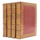 Addison (Joseph) The Works, 4 vol., large paper copy, Jacob Tonson, 1721.