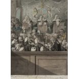 Dighton the Elder (Robert) Term time or The lawyers all alive in Westminster Hall, watercolour …