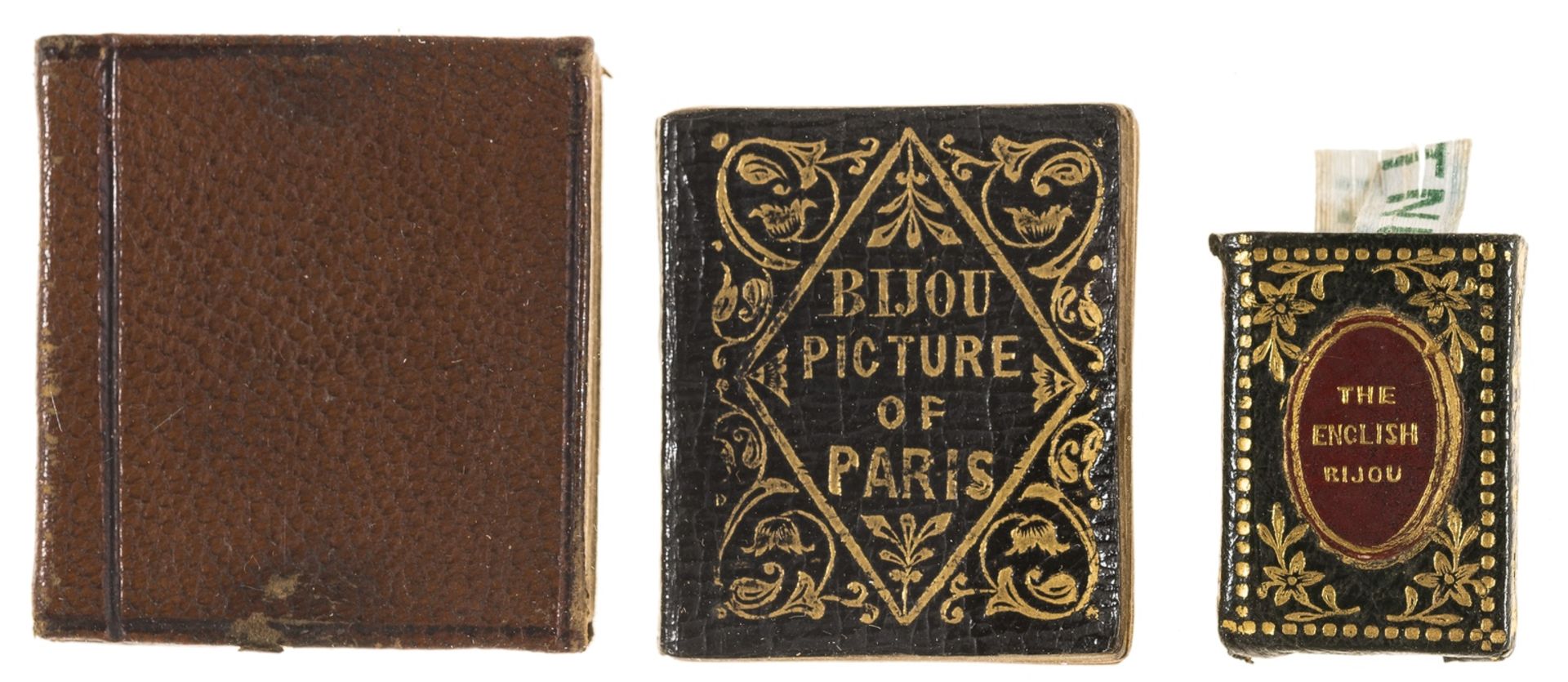 Miniature Books.- Schloss's English Bijou Almanac for 1839, engraved portraits, original limp …