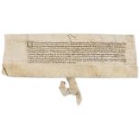 Founder of All Souls College, Oxford.- Chichele (Henry, Archbishop of Canterbury) Grant of 40 day …