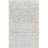 Canada & Germany.- Gardiner (General Sir Henry Lynedoch) 62 Autograph letters to his parents and …