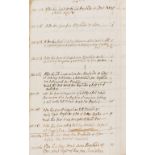 Ireland.- Account book originating in Corkbeg and Lisquinlan County Cork area, manuscript, 28pp. …