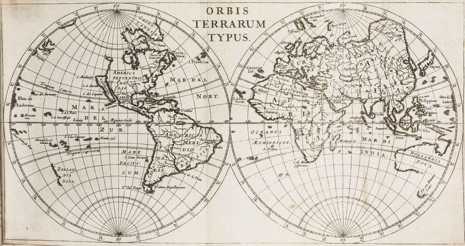 Cluverius (Philippus) Introductionis in Universam Geographiam, Amsterdam, ex Officina Elzeviriana, …