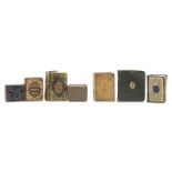 Miniature Books.- Bible, English. The Bible in Miniature, 2 engraved titles & 14 plates, original …