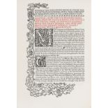 Kelmscott Press.- Meinhold (William) Sidonia the Sorceress, one of 300 copies, in a variant …