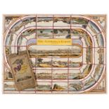 Game.- Wallis (J. & E., publishers) The Panorama of Europe, a New Game, J. & E.Wallis and J.Wallis …