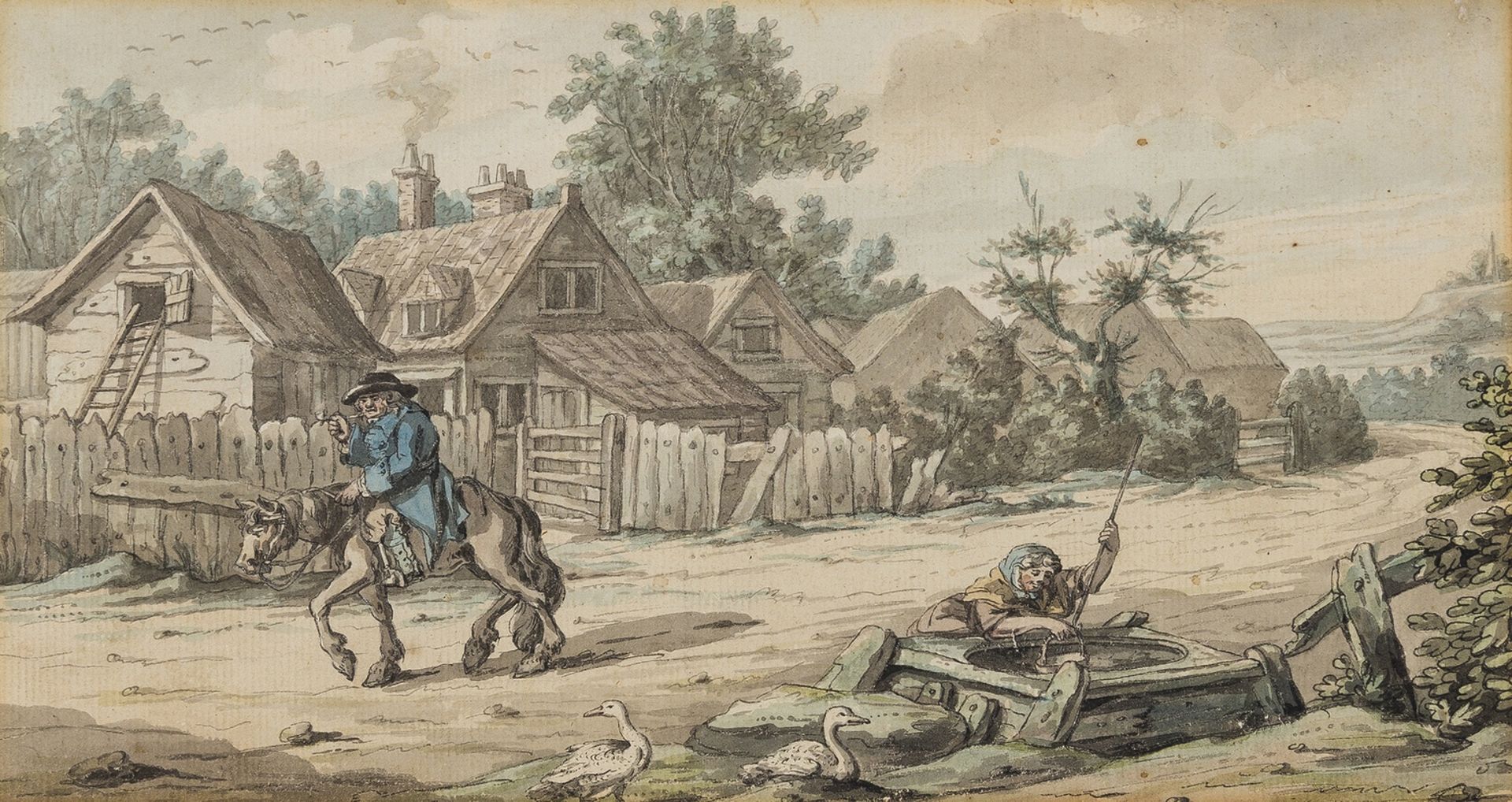 Dighton the Elder (Robert) The Village Well, [c. 1780s].