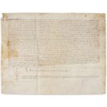 Majorca.- Release of the estate of Gabriel Pardo merchant of Majorca, manuscript in Latin, on …