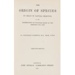 Darwin (Charles) The Origin of the Species by Means of Natural Selection, forty-ninth thousand, …