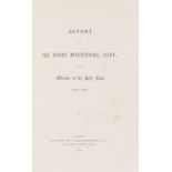 Montefiore (Moses) Report of Sir Moses Montefiore, Bart., on his Mission to the Holy Land, …