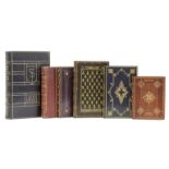 Bindings.- Phillips (Stephen) Poems, bound in dark green morocco, gilt, with roses in red and …