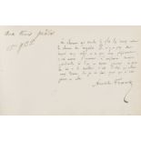 Autograph Album.- Album assembled by Beatrice Capel, later Lady Michelham, including letters, …