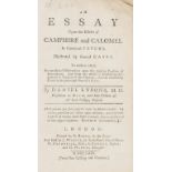 Inoculation .- Lysons (Daniel) An essay upon the effects of camphire and calomel in continual …