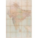 India.- Hughes (W.) India (North and South Sheets), George Philip and Son, [c.1860]; and a …