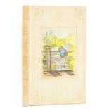 Binding.- Milne (A. A.) The House at Pooh Corner, in a charming vellum pictorial binding, by The …