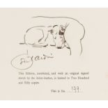 Aldin (Cecil) Dogs of Character, number 199 of 250 copies, signed with an original sketch by the …