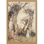 Rackham (Arthur) Mother Goose: The Old Nursery Rhymes, one of 1100 copies signed by the …