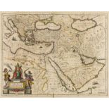 Middle East and Eastern Mediterranean.- Jansson (Jan) Turcicum Imperium, [c.1640].