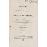 Economics.- Annotated in Barnstaple.- Smith (Adam) An inquiry into the nature and causes of the …