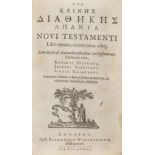 Elzevier.- Bible, Greek.- Tēs Kainēs Diathēkēs apanta. Novi Testamenti libri omnes, recens nunc …