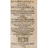 Schott (Gaspar) Magia physiognomica sive dissertatio de notis latentis animi, & futurorum …