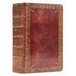 Binding.- The Book of Common Prayer, in contemporary red morocco, Cambridge, J. Archdeacon, 1769.