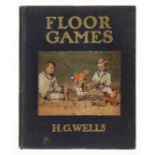 Wells (H.G.) Floor Games, first edition, 1911 & 2 others on board games (3)