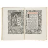 Kelmscott Press.- Morris (William) The Art and Craft of Printing, one of 210 copies, New Rochelle, …