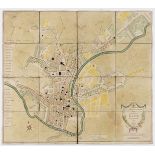 Bath.- Taylor (A.) & W. Meyler. A New and Accurate Plan of the City of Bath to the present Year, …