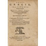 Elzevier.- Greece.- Emmius (Ubbo) Vetus græcia, illustrata, studio & opera, first edition, Leiden, …