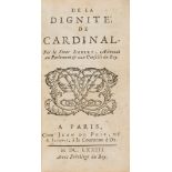 Religion.- Aubery (Antoine) De la Dignité de Cardinal, Paris, Jean du Puis, 1673; and 11 others, …