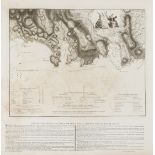 Caribbean.- Battle of St. Lucia.- Faden (William) Sketch of Part of the Island of Ste. Lucie, …