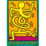 Keith Haring (1958-1990) Montreux 1983 Green (Döring & Osten 9)