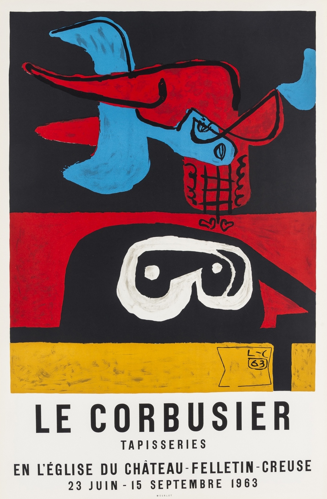 Le Corbusier (1887-1965) Affiche pour la Tapisseries