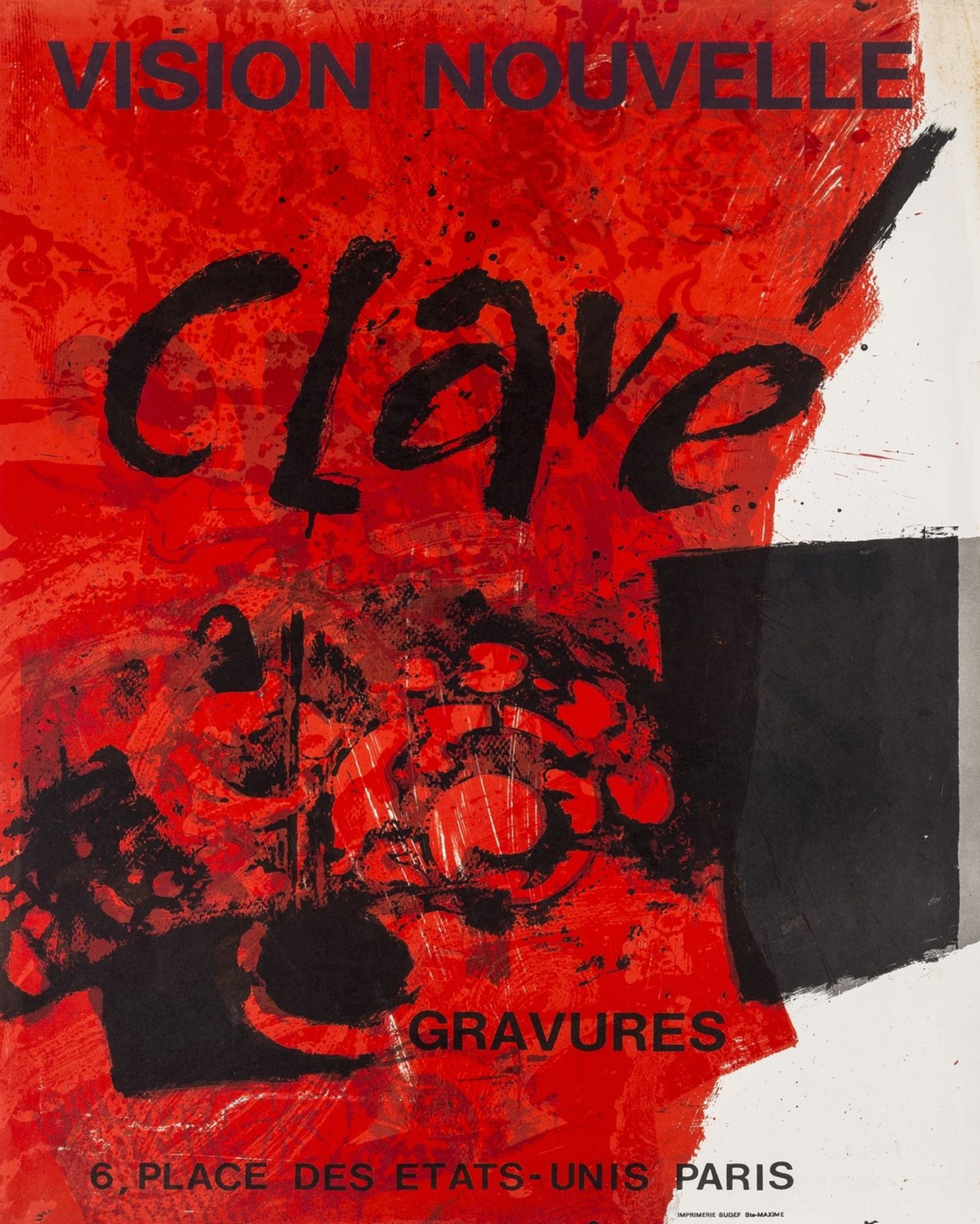 Antoni Clavé (1913-2005) (after) Four Parisian Gallery Posters