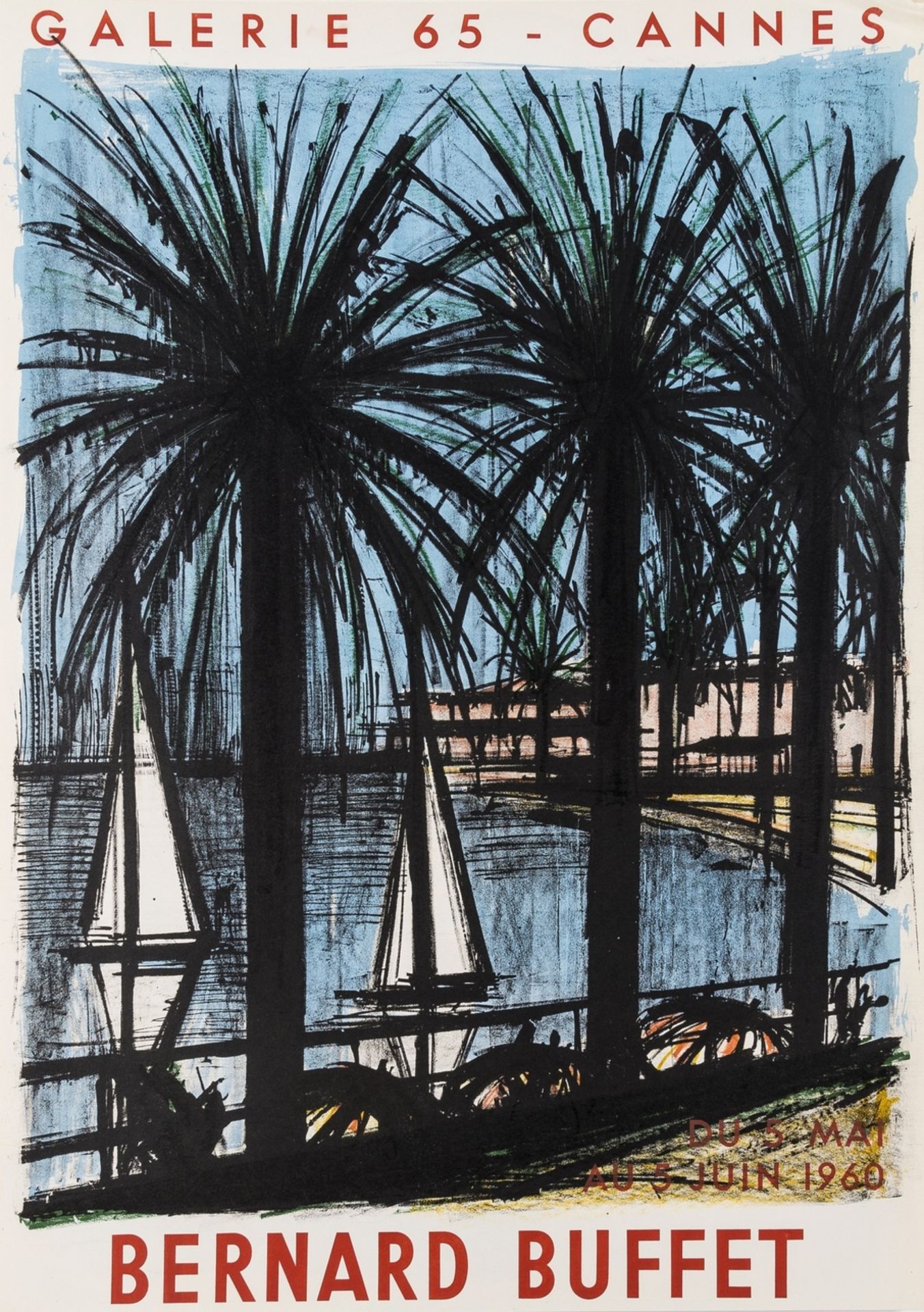 Bernard Buffet (1928-1999) Galerie 65 Cannes