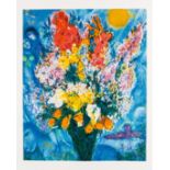 Marc Chagall (1887-1985) after, Le Bouquet Illuminant le Ciel