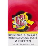 Graham Sutherland (1903-1980) Neuvieme Biennale Internationale D'art Menton (two posters)