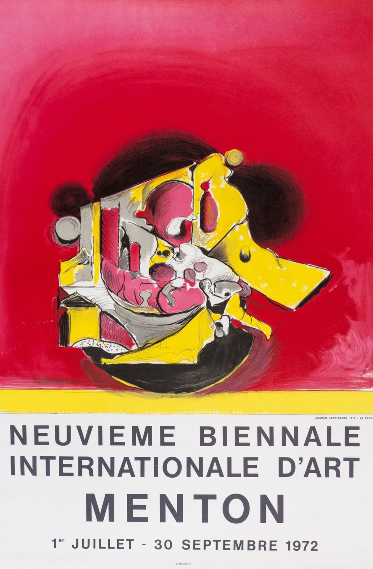 Graham Sutherland (1903-1980) Neuvieme Biennale Internationale D'art Menton (two posters)