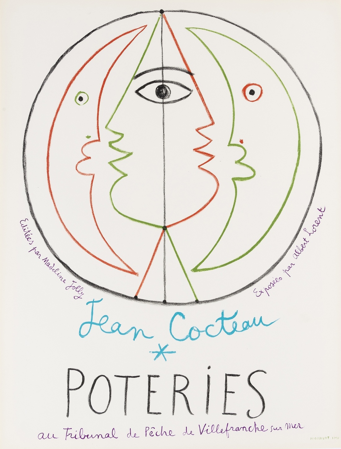 Jean Cocteau (1889-1963) Poteries